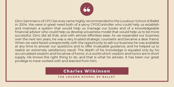 Charles Wilkinson, Testimonial