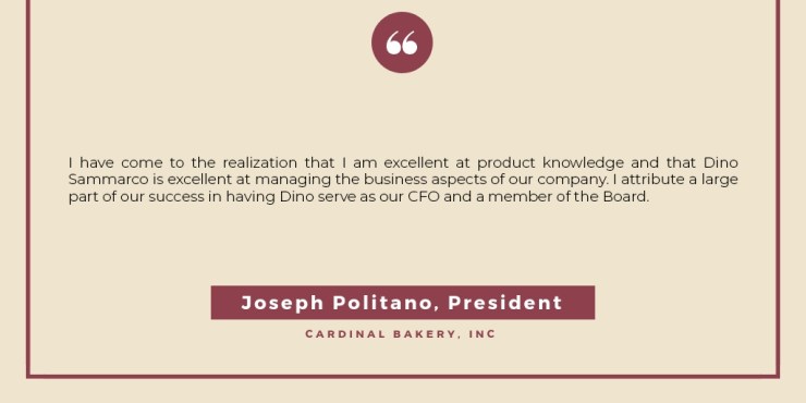 Joseph Politano, Testimonial